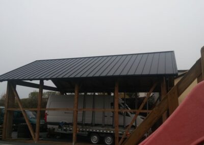 Człuchów Sieroczyn dach dachówka klik felc dekarz