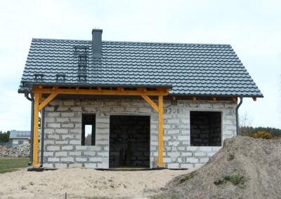Piaskowo Człuchów dach dekarz blachodachówka