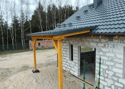 Piaskowo Człuchów dach dekarz blachodachówka