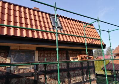 dach mansardowy Biały Bór realizacja Petreccy dachówka ceramiczna