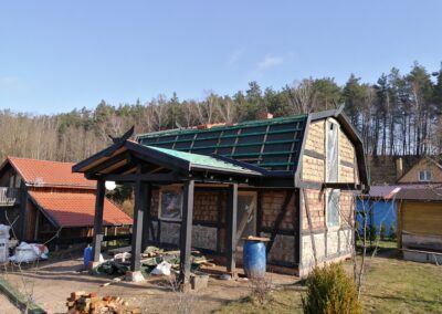 dach mansardowy Biały Bór realizacja Petreccy dachówka ceramiczna