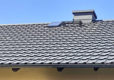 Człuchów dekarz wymiana pokrycia blachodachówka Panorama