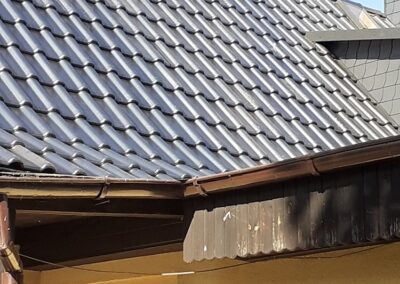 wymiana dachu dachówka ceramiczna Nibra Nelskamp dekarz Człuchów