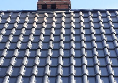 wymiana dachu dachówka ceramiczna Nibra Nelskamp dekarz Człuchów