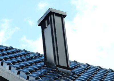 Człuchów dach dekarz dachówka ceramiczna komin na rąbek