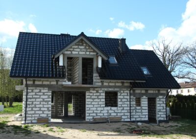 Człuchów dach dekarz dachówka ceramiczna komin na rąbek