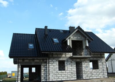 Człuchów dach dekarz dachówka ceramiczna komin na rąbek