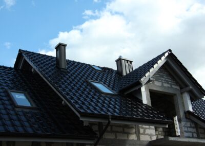 Człuchów dach dekarz dachówka ceramiczna komin na rąbek