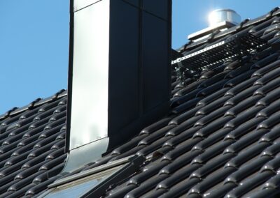 dachówka Roben dach nowy dom osiedle Kiełpin koło Człuchowa dekarz Człuchów