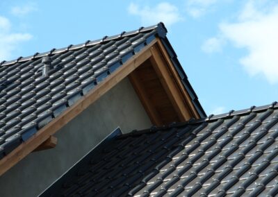 dachówka Roben dach nowy dom osiedle Kiełpin koło Człuchowa dekarz Człuchów
