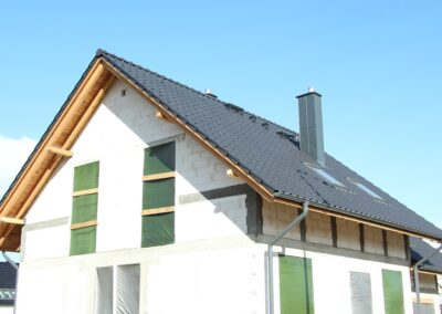 dachówka Roben dach nowy dom osiedle Kiełpin koło Człuchowa dekarz Człuchów