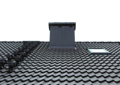 dach Kiełpin dekarz Człuchów dachówka cementowa betonowa Creaton Geteborg