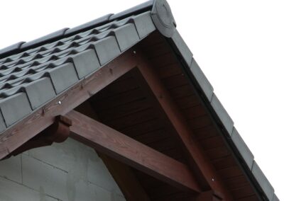 dach Kiełpin dekarz Człuchów dachówka cementowa betonowa Creaton Geteborg