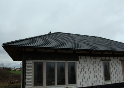 dach Sieroczyn dekarz Człuchów dachówka cementowa betonowa Creaton Geteborg